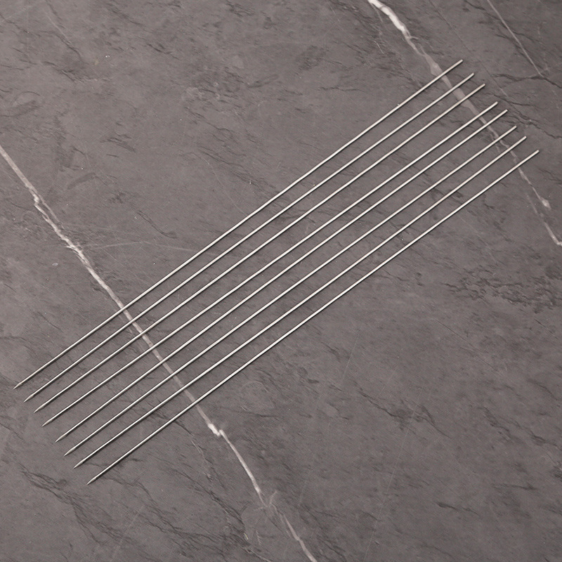 Wholesale Stainless Steel Barbecue Swatch Lamb Barbecue Swatch Round Swatch Flat Swatch Reusable Threaded Stainless Steel Flat Swatch