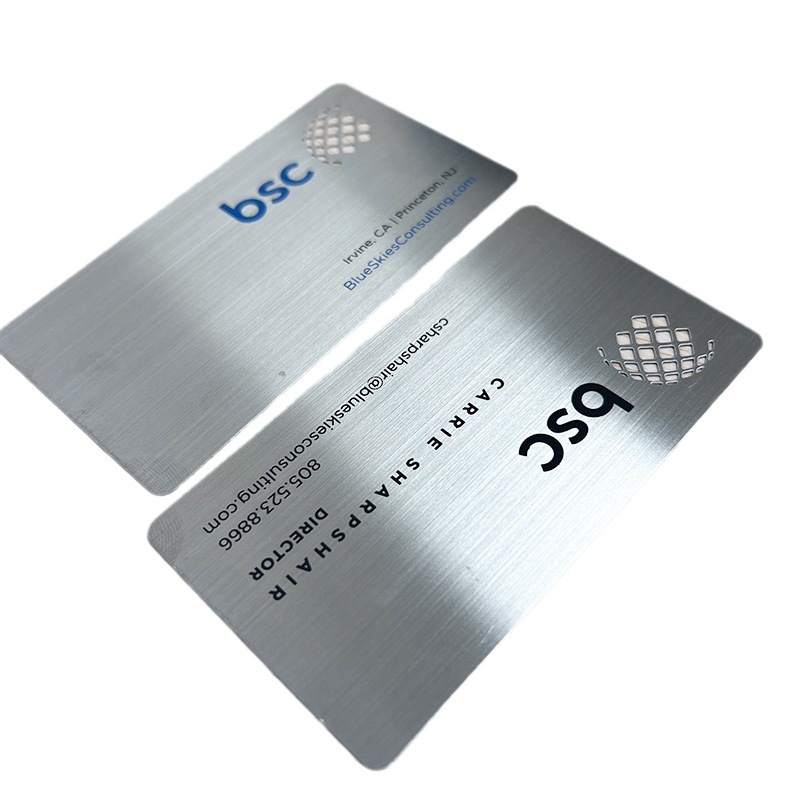 2025 New Personal Business Card Production Creative Card Metal Bronze Medal Personalized Design Business Card Cut Out Design