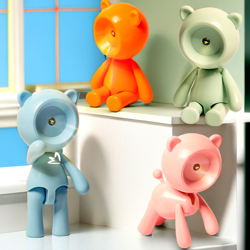 Creative Mini LED small table lamp foldable student house lamp warm color eye protection reading table lamp with clip