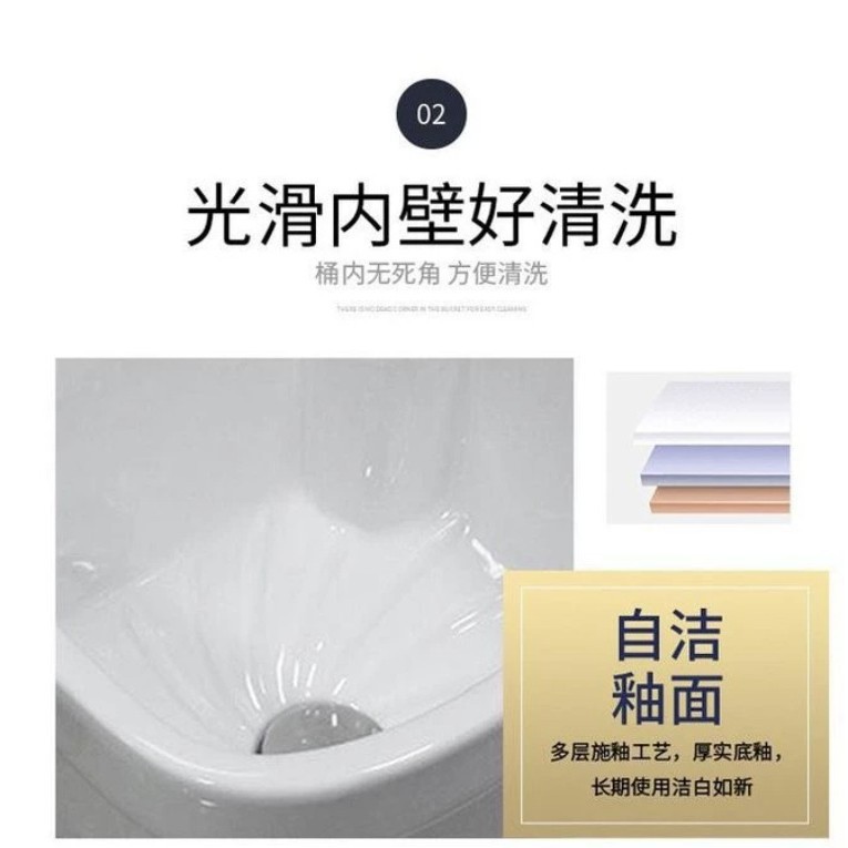 Mop Sink Balcony Bathroom Small Ceramic Mop Sink Mop Sink Square Large Automatic Control