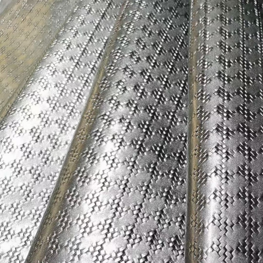 Supply of Interwoven Sheepskin Combined with Special Weaving Technology and Sheepskin Material