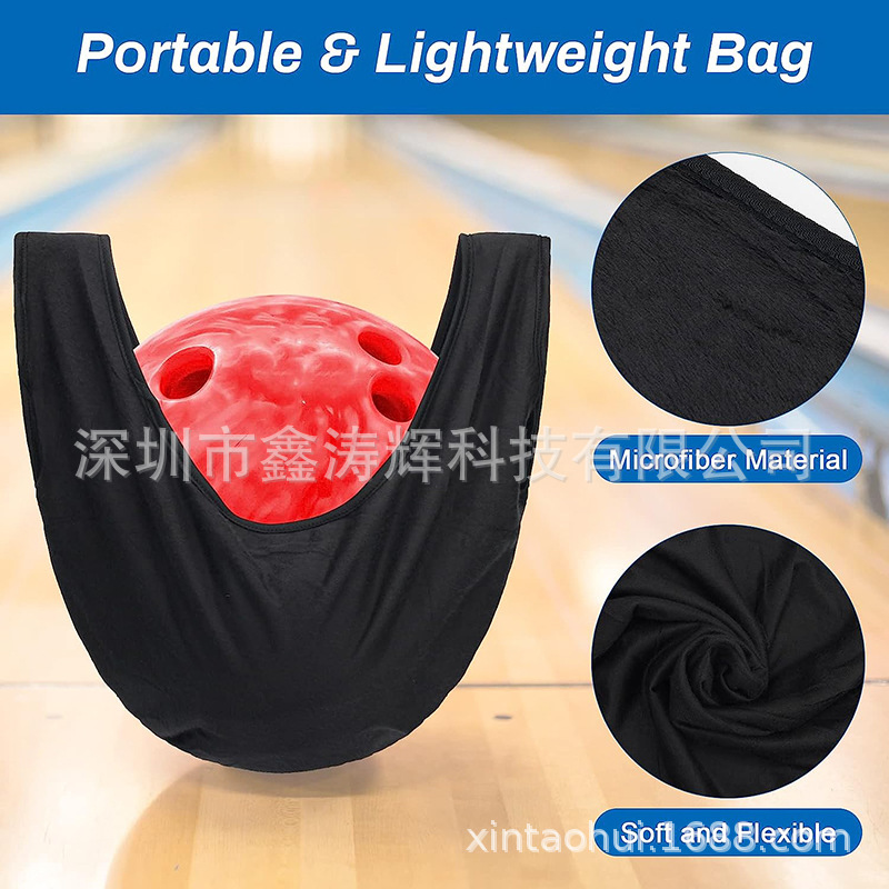 Amazon bowling cleaning bag microfiber ball cleaning towel rag cleaning towel bowling ball cleaning bag
