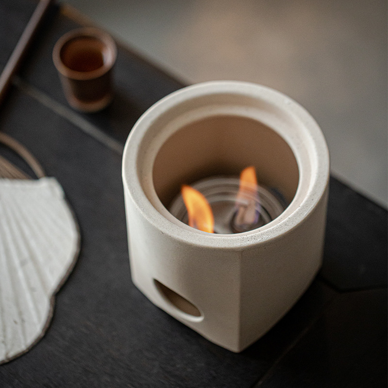 Stove tea carbon stove stove suit tea cooker ceramic side handle boiling water teapot air stove alcohol stove