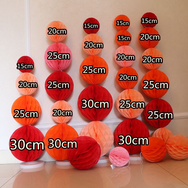 Manufacturer Wholesale Colorful Honeycomb Ball Paper Lantern Bedroom Wedding Party Background Layout Decorative Honeycomb Column Lantern