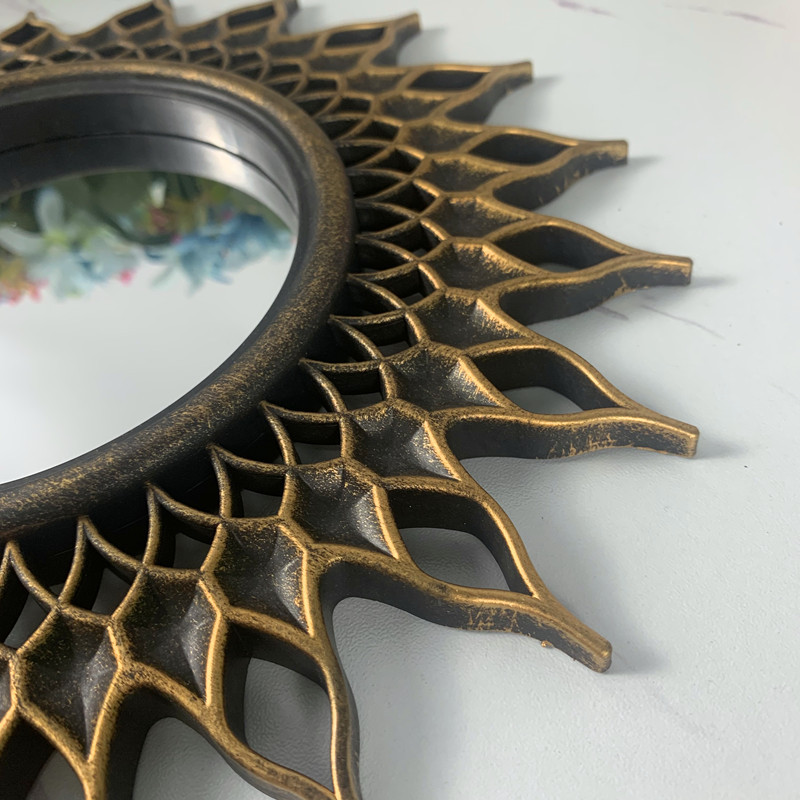 European-style Sunglasses Wall-mounted Mirror Living Room Bathroom Restaurant Home Decorations Porch Wall Decorative Mirror