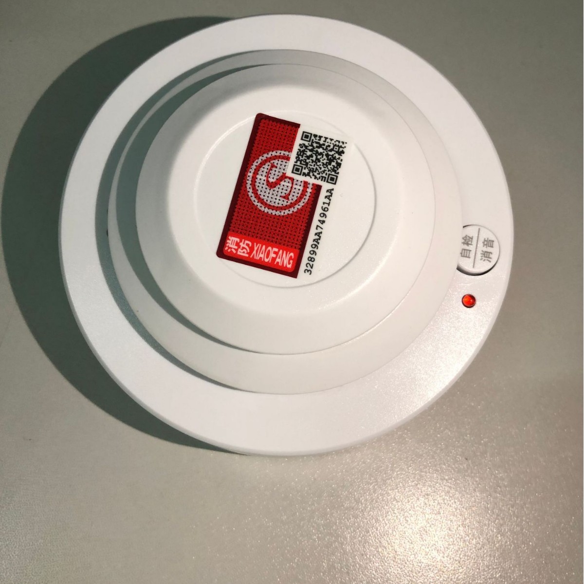 3C Independent 3V Photoelectric Smoke Fire Alarm Smoke Detector Comes with Buzzer Fire Detector