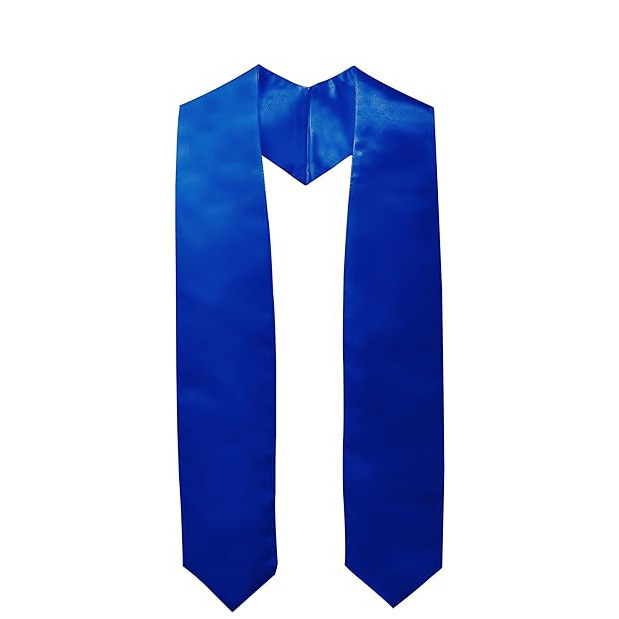 Junior High School, University, Graduate Student Graduation Season Ribbon Shoulder Strap Pure Color Graduation Etiquette Belt Honor Awarding Silks and Satins Shawl