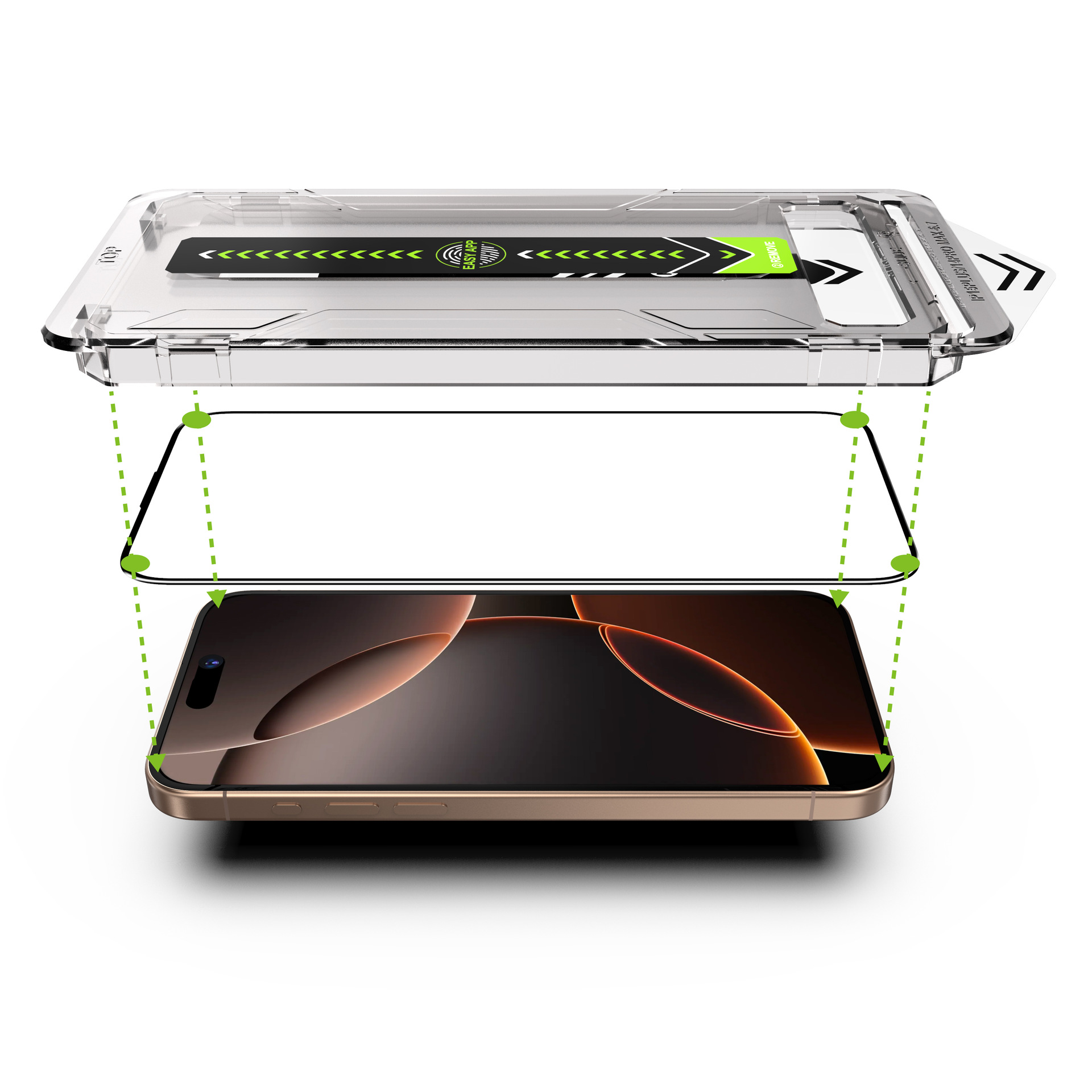 Corning Gorilla Tempered Film for Apple 16/15Pro Dustless Silo Film iphone14 Phone Protective Film