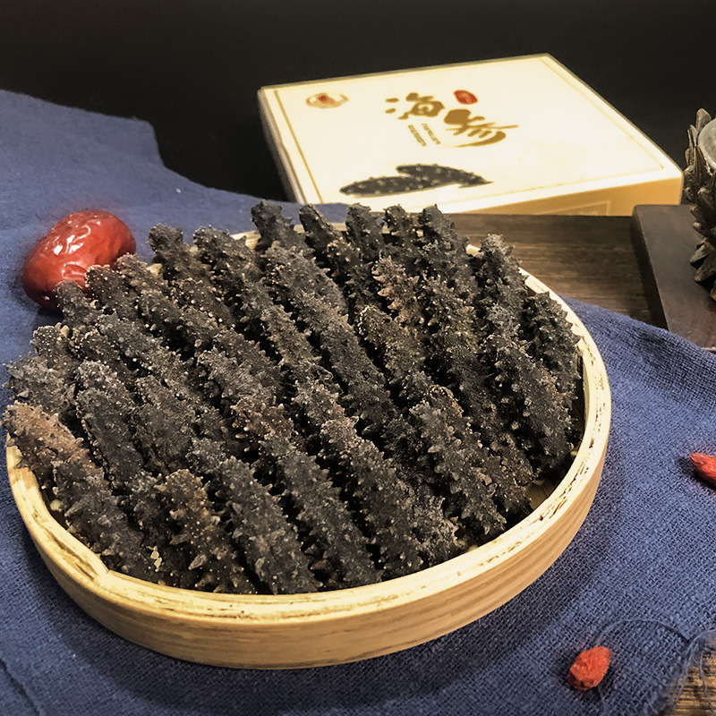 Wholesale of Light-Dried Sea Cucumbers for Internet Celebrity E-Commerce Influencers, High Expansion Rate, Supports Dropshipping, Black Sea Cucumber