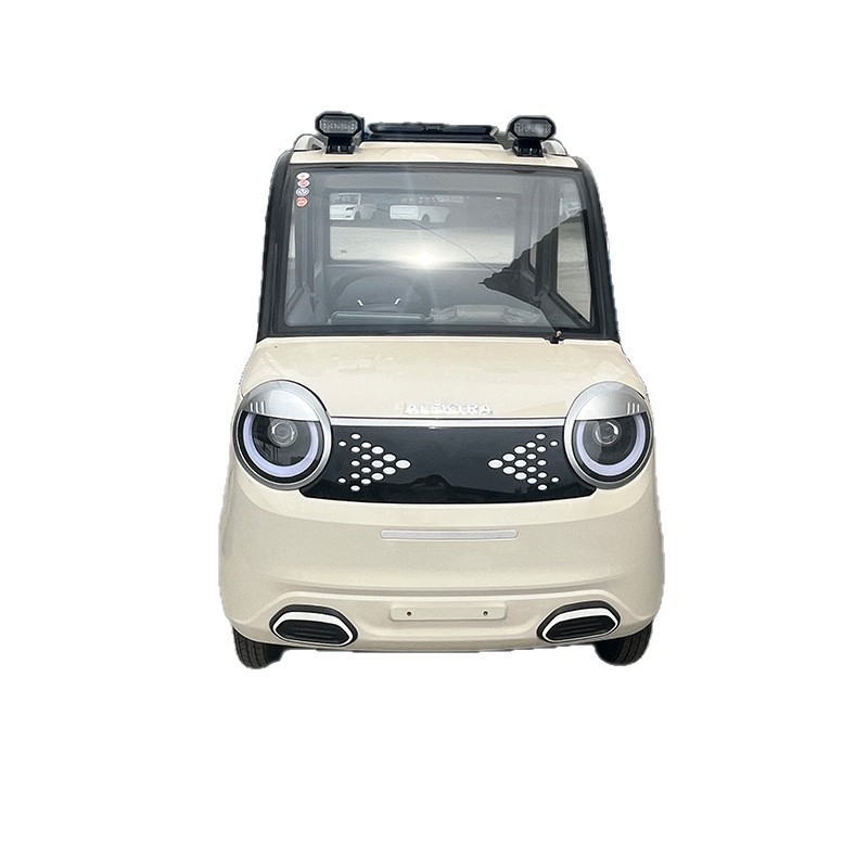 New Four-Wheel Electric Car, Small Household Four-Door Mini Car, New Energy Low-Speed Car, Women's Mobility Car, Old Man's Car