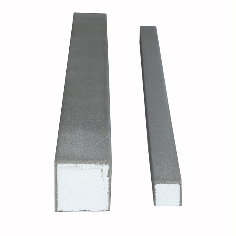 Square Foam Lines, Square-Shaped Design, European-Style Villa Exterior Wall Decoration Materials, Door and Window Beams, Waistline, Eaves, Window Frames