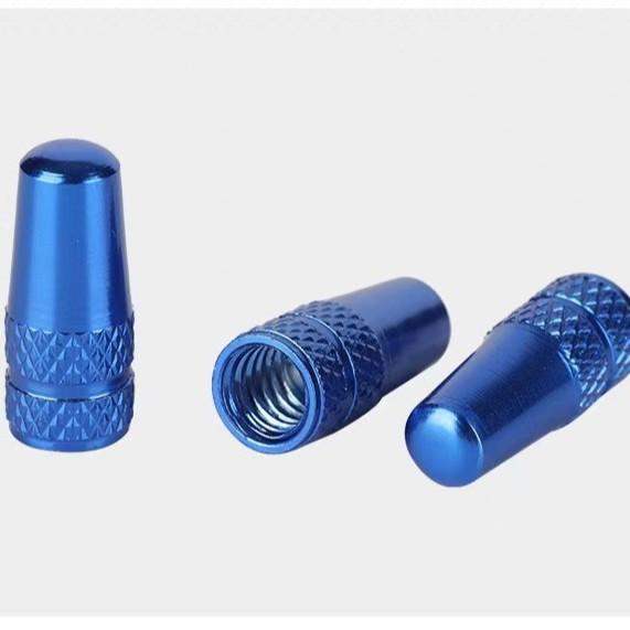 Cnc Bicycle Colorfulful Aluminum Alloy French Valve Dust Cap Colorfulful Valve Cap French Special Valve