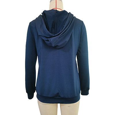 2025 European and American Autumn and Winter New Maternity Tops Hoodies Home Comfortable Loose Long-Sleeved Maternity Sweatshirts Customized