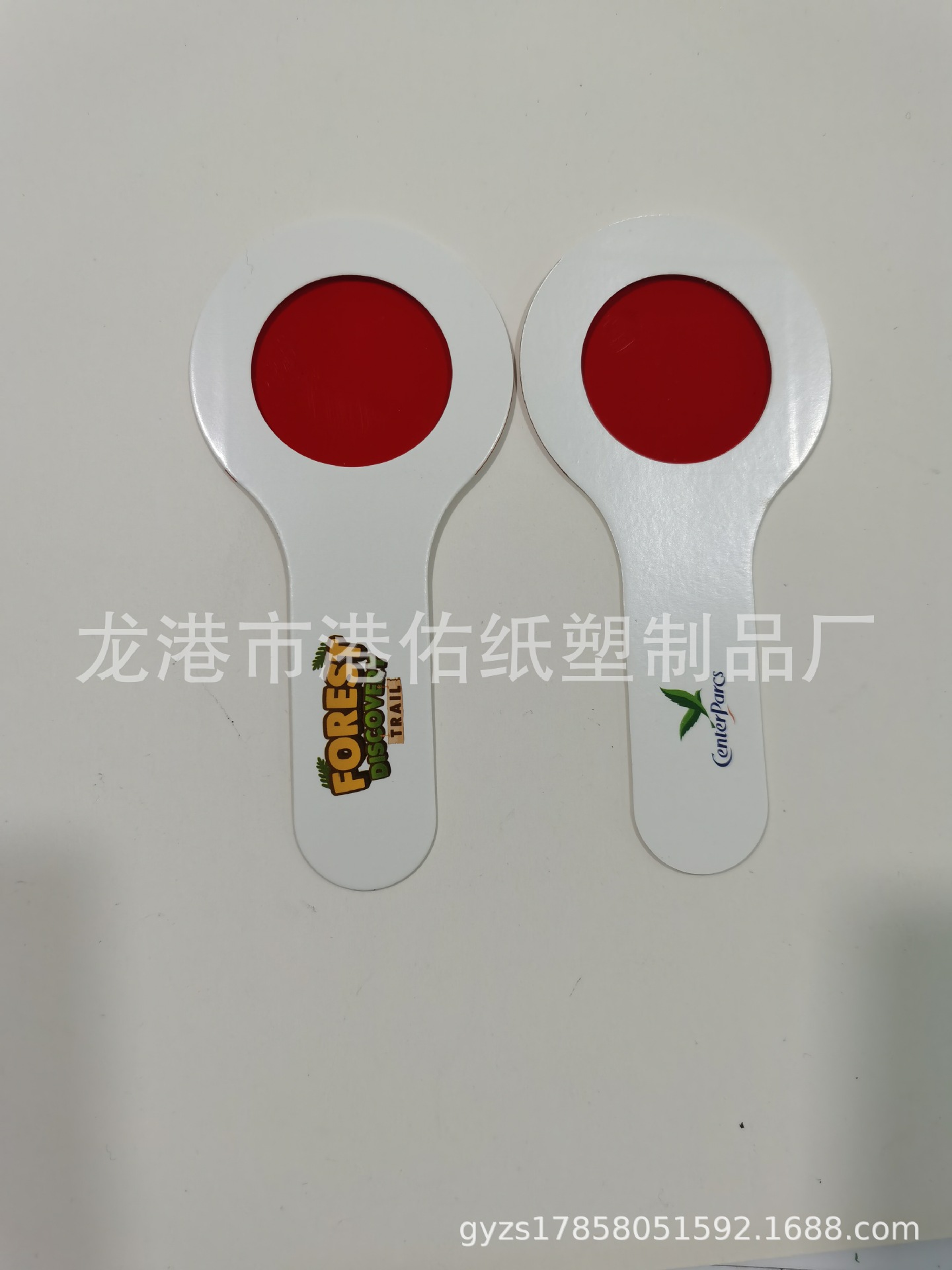 Hand-held decoding glasses red lens decoder