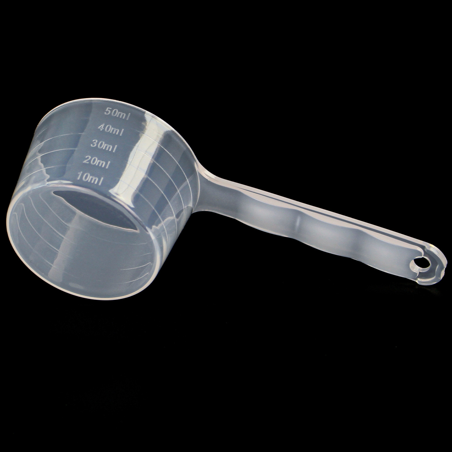 Liquid Powder Plastic Measuring Spoon 25g Transparent Spoon 50ml Milliliter Measuring Cup Scale Gel Mask Quantitative Spoon