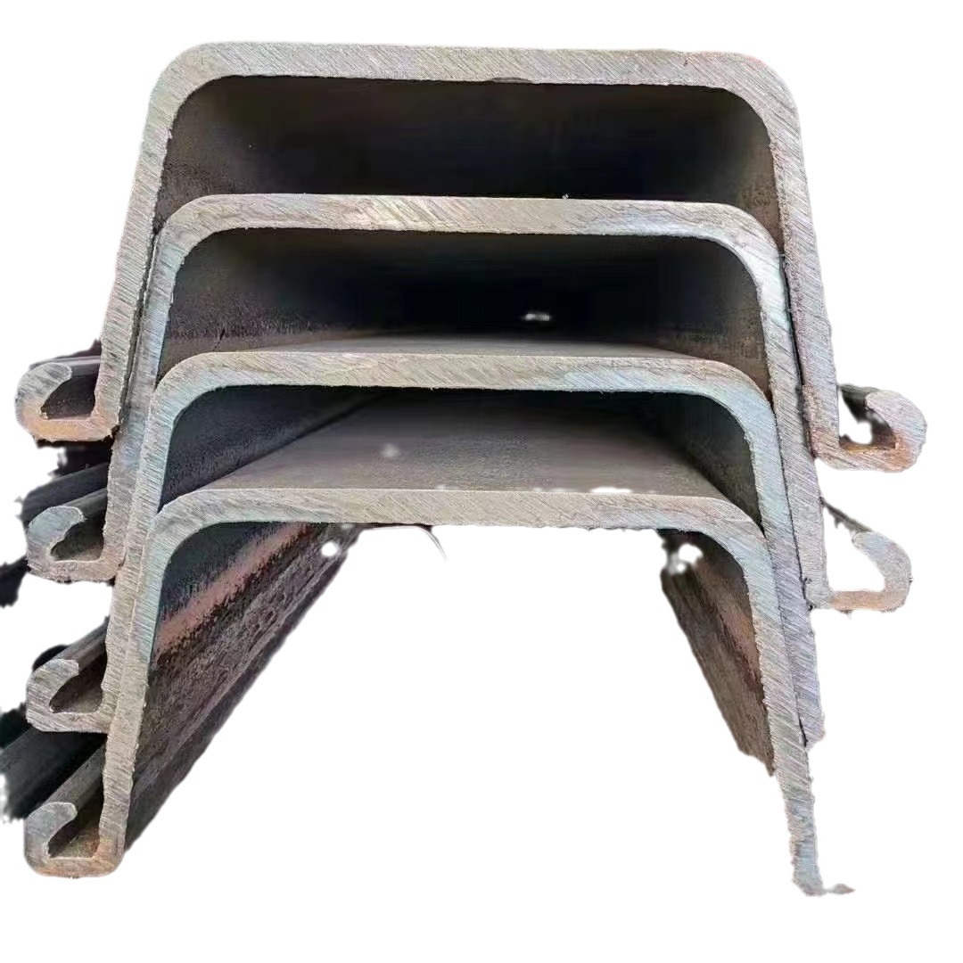 Steel Plate Pile National Standard Sy390 W618 Lerson Steel Plate Pile American Standard Steel Plate Pile Baffle Guard Wall Water-Stop Steel Plate Pile