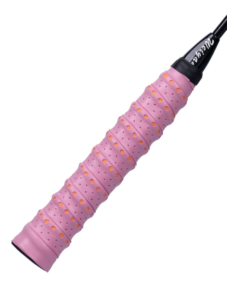 Badminton Hand Glue Double Color Perforated Keel Glue Cushion Film Mesh Rod Handle Wrapping Belt Non-slip Moisture Absorbing Belt