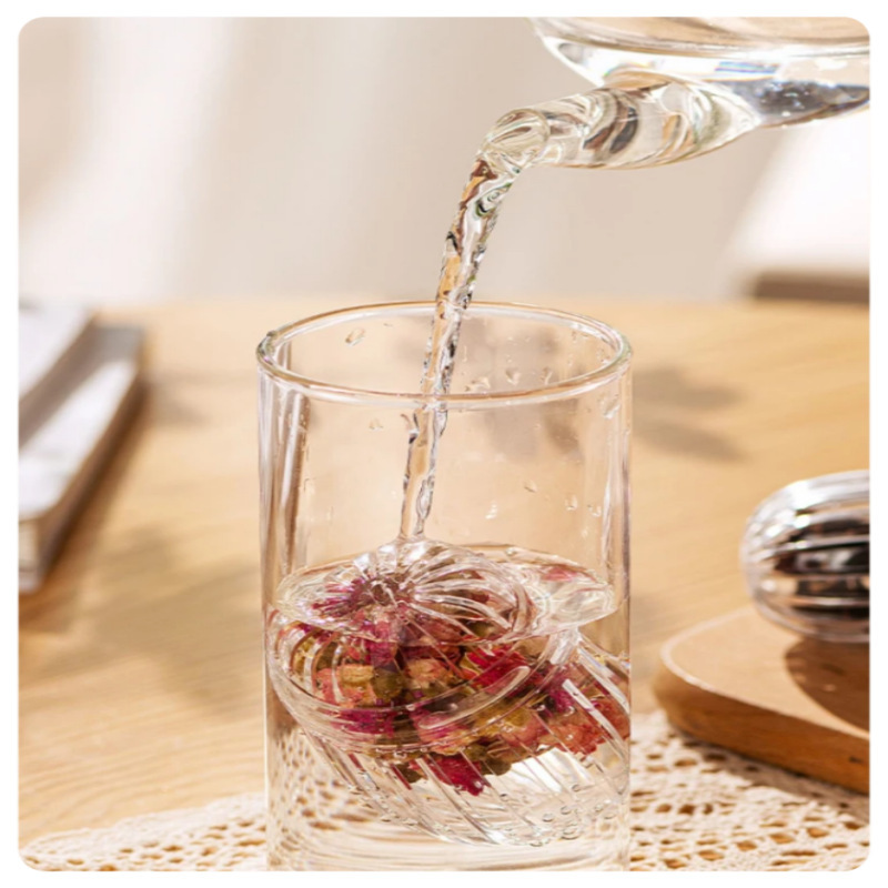 Tea Filter Tritan Material Household Tea Filter Tea Leakage Tea Warehouse Tea Ball Thermos Cup Universal Accessories Accessories