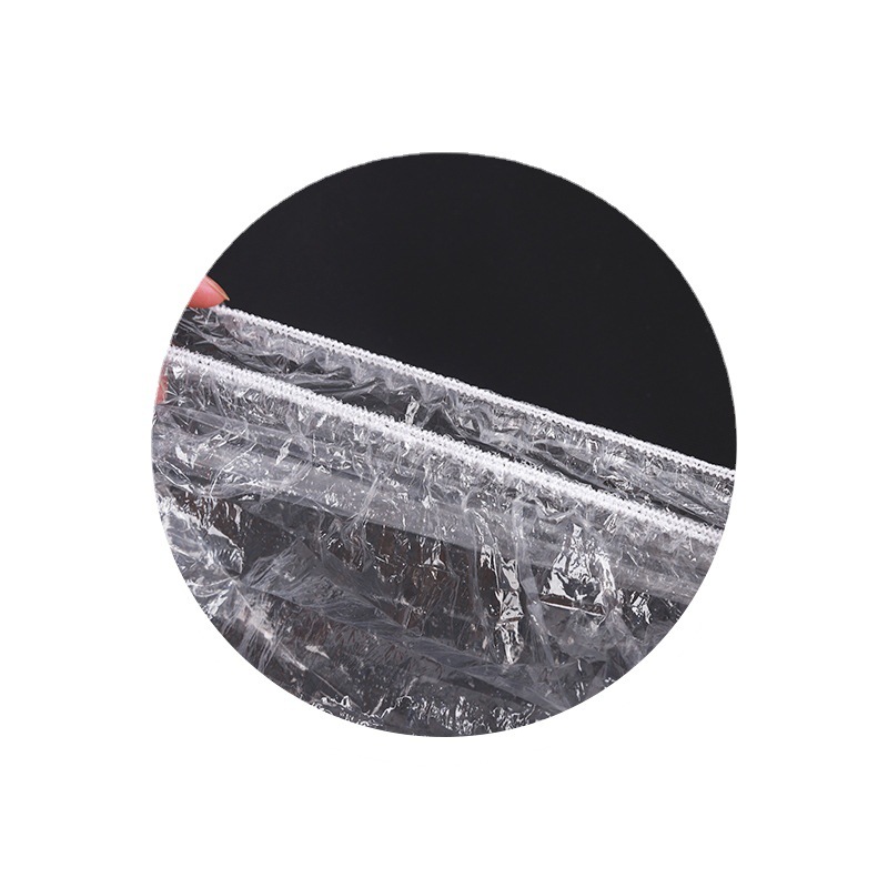 Manufacturer Disposable Plastic Shower Cap for Women Waterproof Bathing Transparent Thickened Hotel Hair Dye Disposable Shower Cap