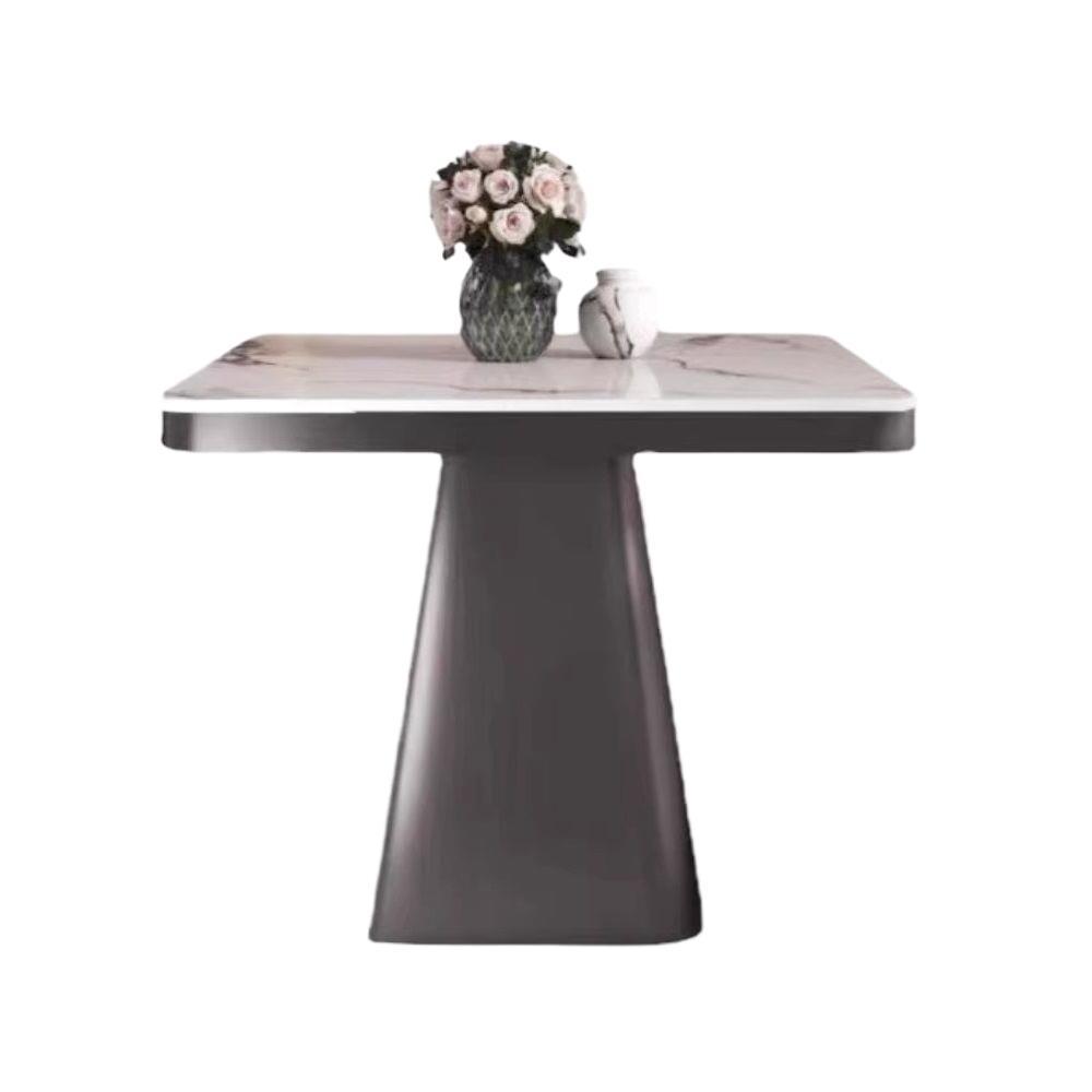 Light Luxury Slate Side Table Coffee Table Simple Hotel Hotel Negotiation Table Square Table Living Room Creative Small Table Bedside Table