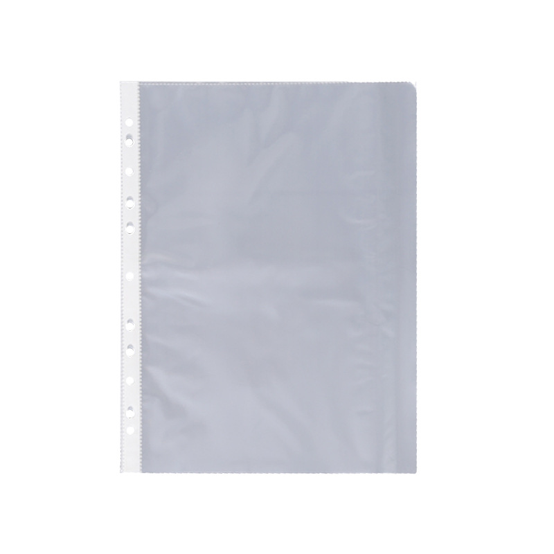 11-hole file bag a4 loose-leaf folder storage bag file information bag transparent information book office supplies stationery