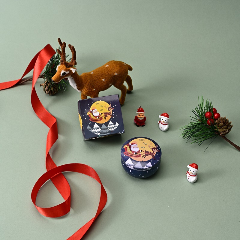 Aromatherapy Candles Christmas Holiday Gifts Wedding Gifts Cans Aromatherapy Candles Soybean Wax Scented Candles