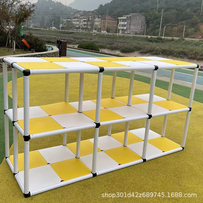 Kindergarten Outdoor Storage Rack Building Block Equipment Storage Cabinet Kidsren's Car Toy Rainproof Storage Shed Mobile Storage Cabinet