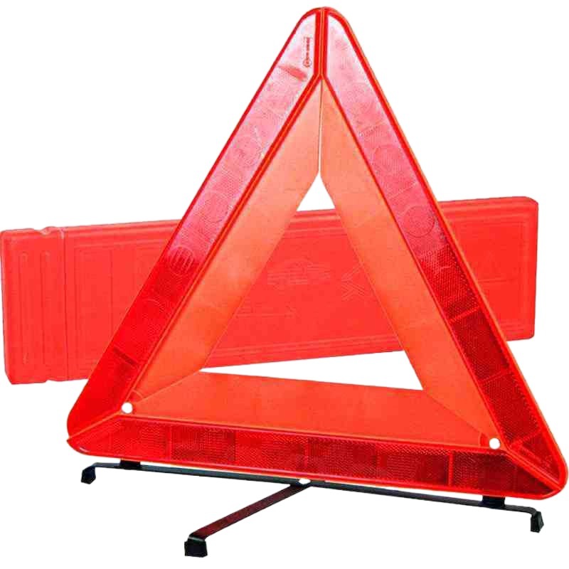 Large tripod reflective warning sign car tripod dangerous parking fault emergency sign warning sign