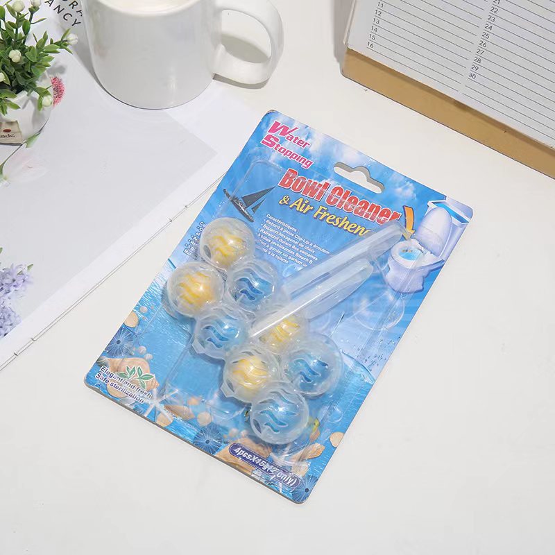 Deodorant Ball Fragrance Anti-scaling Decontamination Hanging Toilet Toilet Cleaning Ball Toilet Cleaning Spirit Blue Bubble Deodorant