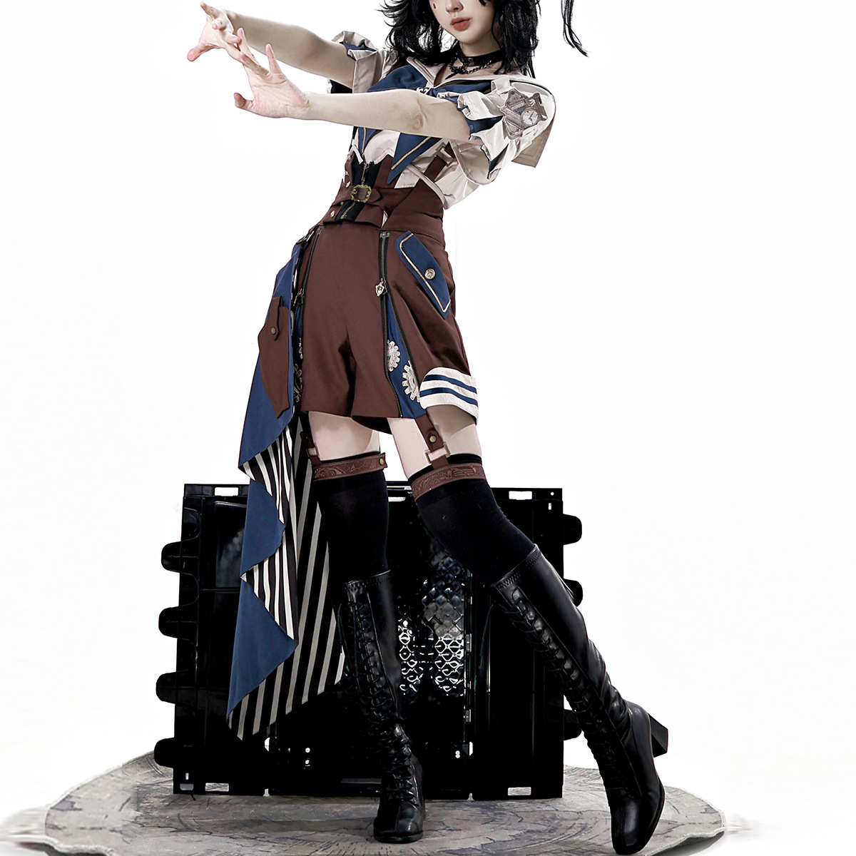 Bear Dou Sauce Original Inventor Lolita Female Lolita Trailing Jacket Shorts Sweet suit 7208