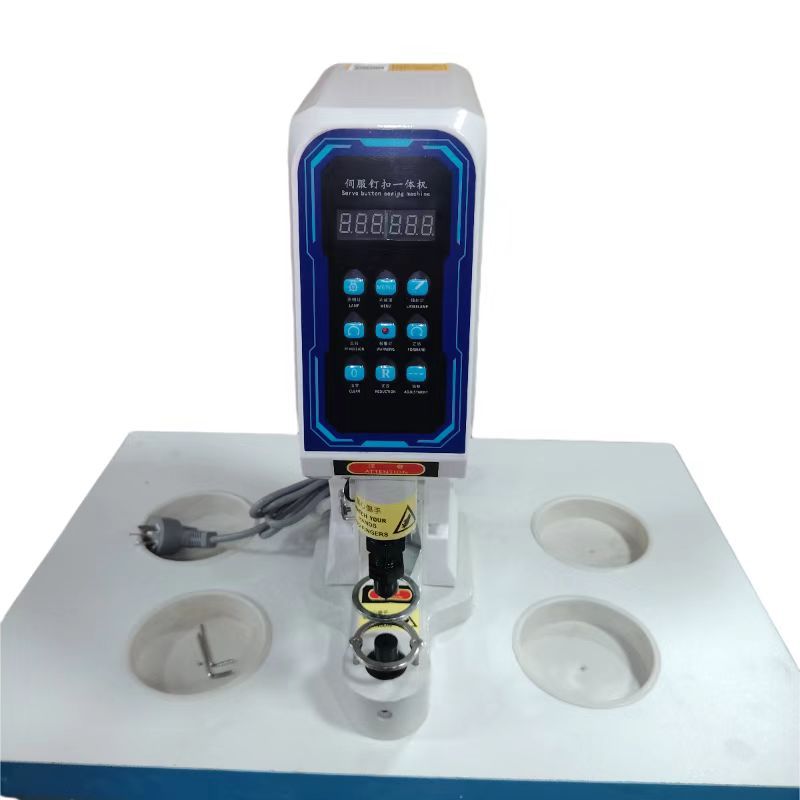 818 servo four-in-one buckle machine eye machine pneumatic buckle machine factory direct pneumatic punching buckle machine