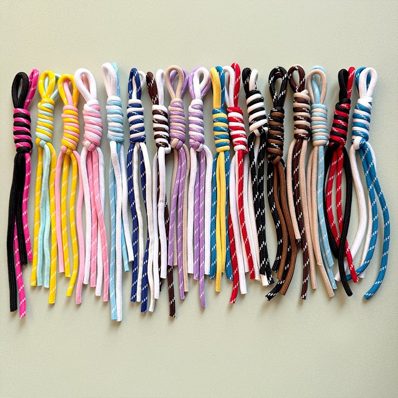 Новая ручка для сумки ручная работа DIY материал для сумки 4мм цветная полиэстеровая веревка взрывная веревка для браслета плетеная веревка для воды