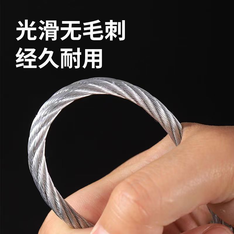 Galvanized Steel Wire Rope, Binding Wire Rope, Lifting Wire Rope, Factory Direct Sales, 6mm 8mm 20mm Steel Wire Rope