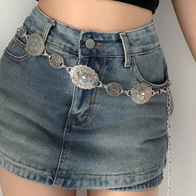 Waist Chain Women's New Niche Design Sense Decoration All-match Retro Belt Matching Skirt Jeans Belt