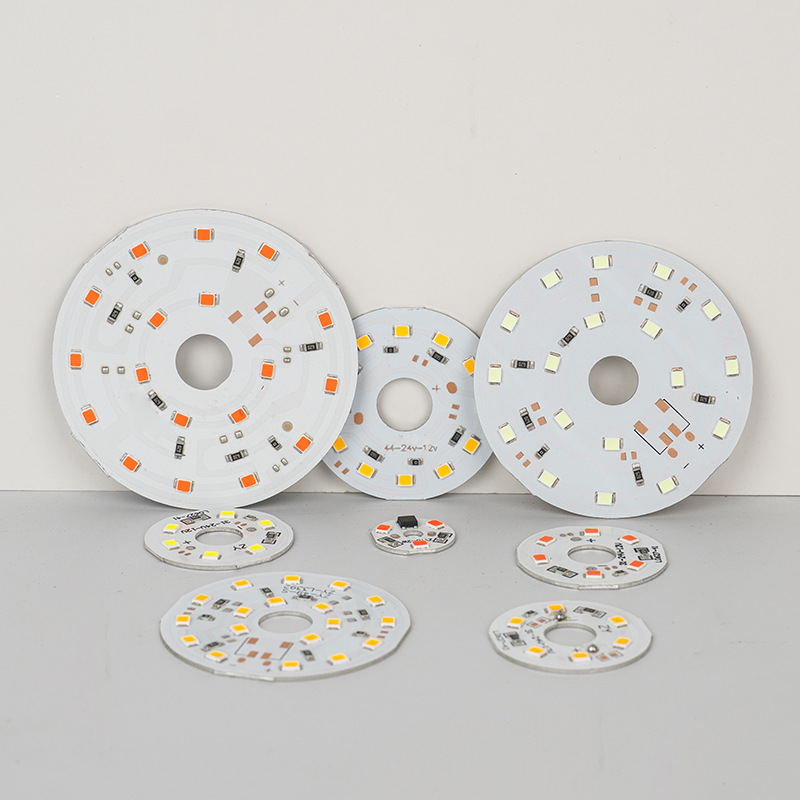 24V low voltage color light piece white light warm light neutral light Red Light Green Light blue light pink purple golden patch Wick