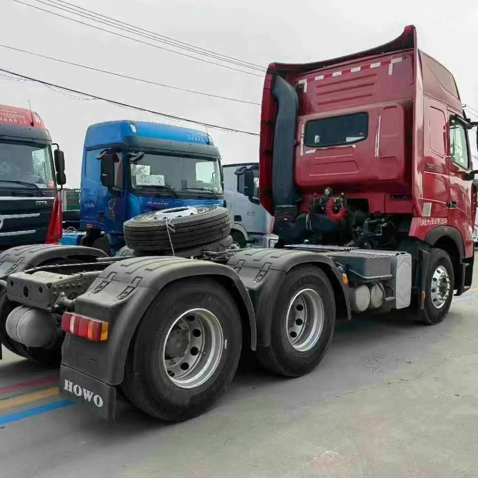 Export Howo Used Tractor Truck 10 Tires Huacheng Factory Direct Sales 460 Horsepower 540 Horsepower