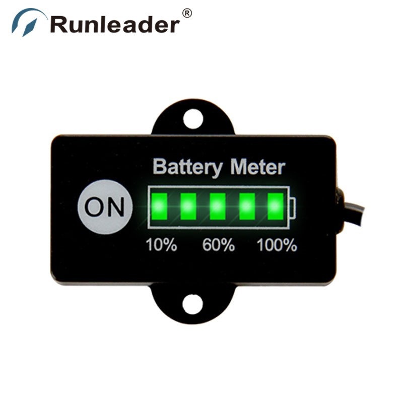 12V24V переключатель питания дисплей электрической мойки автомобиля вилочного погрузчика свинцово-кислотный литий-железо-фосфатный аккумуляторный измеритель мощности