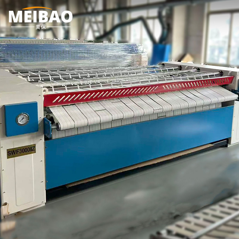 Industrial Ironing Machine for Single Duvet Covers and Pillowcases, Automatic Ironing Machine, Stainless Steel Variable Frequency Five-Roller Equipment Manufacturer, Fully Automatic