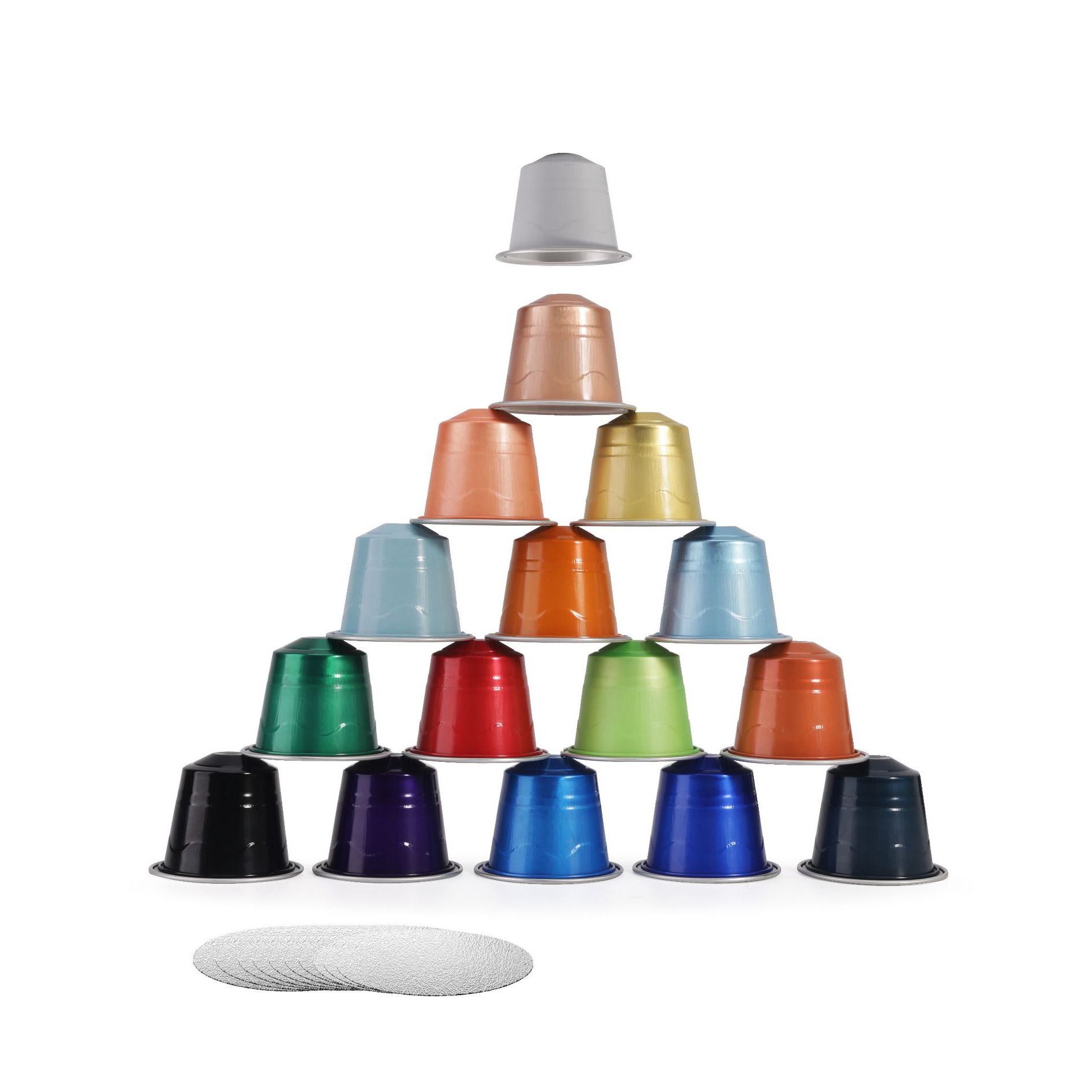 New Nespresso coffee machine special disposable free rubber ring 15ML coffee capsule