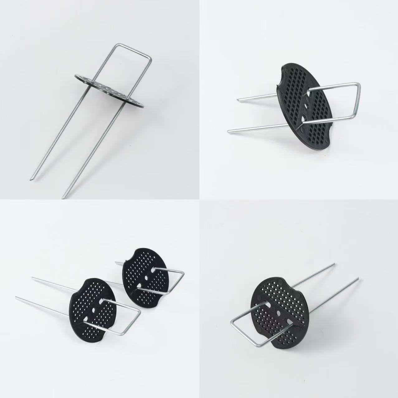 Packaging Optional Factory Direct Sales Large Quantity Discount Amazon Specializes in Viewing Nails Grass-Proof Cloth Ground Nails U-Shaped Ground Nails