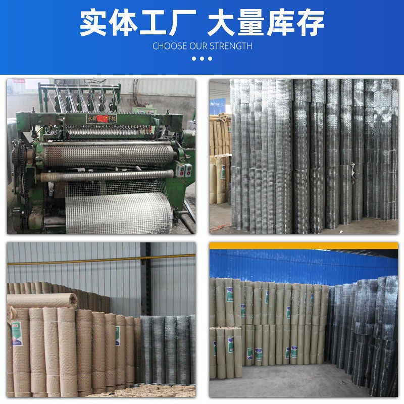 Galvanized Wire Mesh Fence Mesh Orchard Protective Wire Mesh Interior and Exterior Wall Plastering Hanging Mesh Stainless Steel Welding Mesh