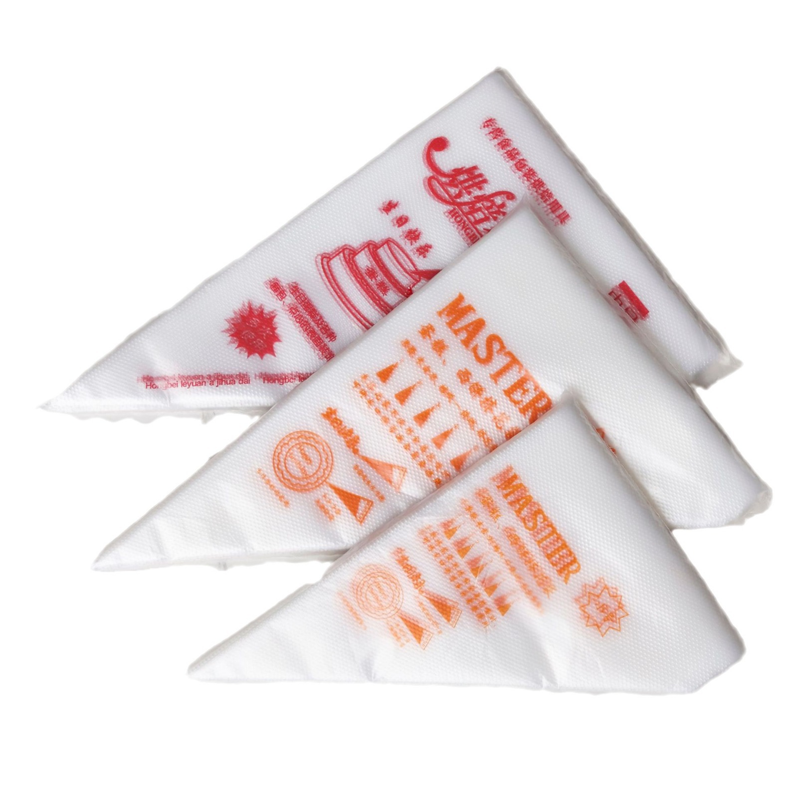 Customized Disposable Piping Bag Printing Logo Pattern Food Grade Baking Packaging Set Tool Creativity