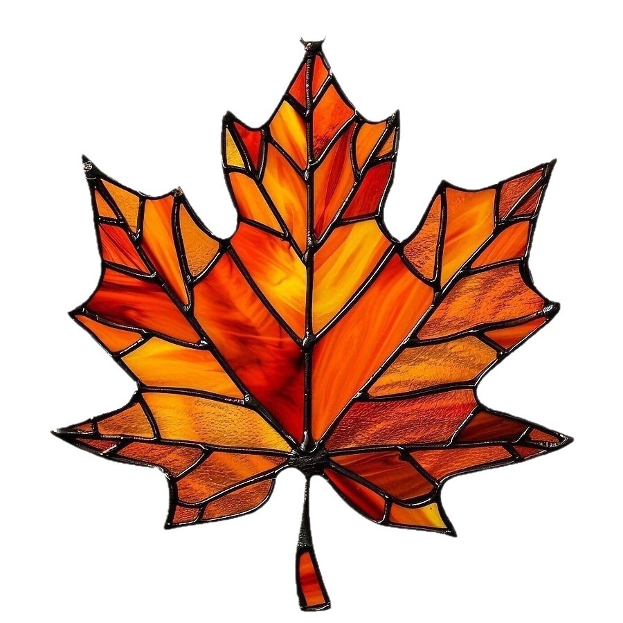 New Acrylic Maple Leaf Thanksgiving Decorations