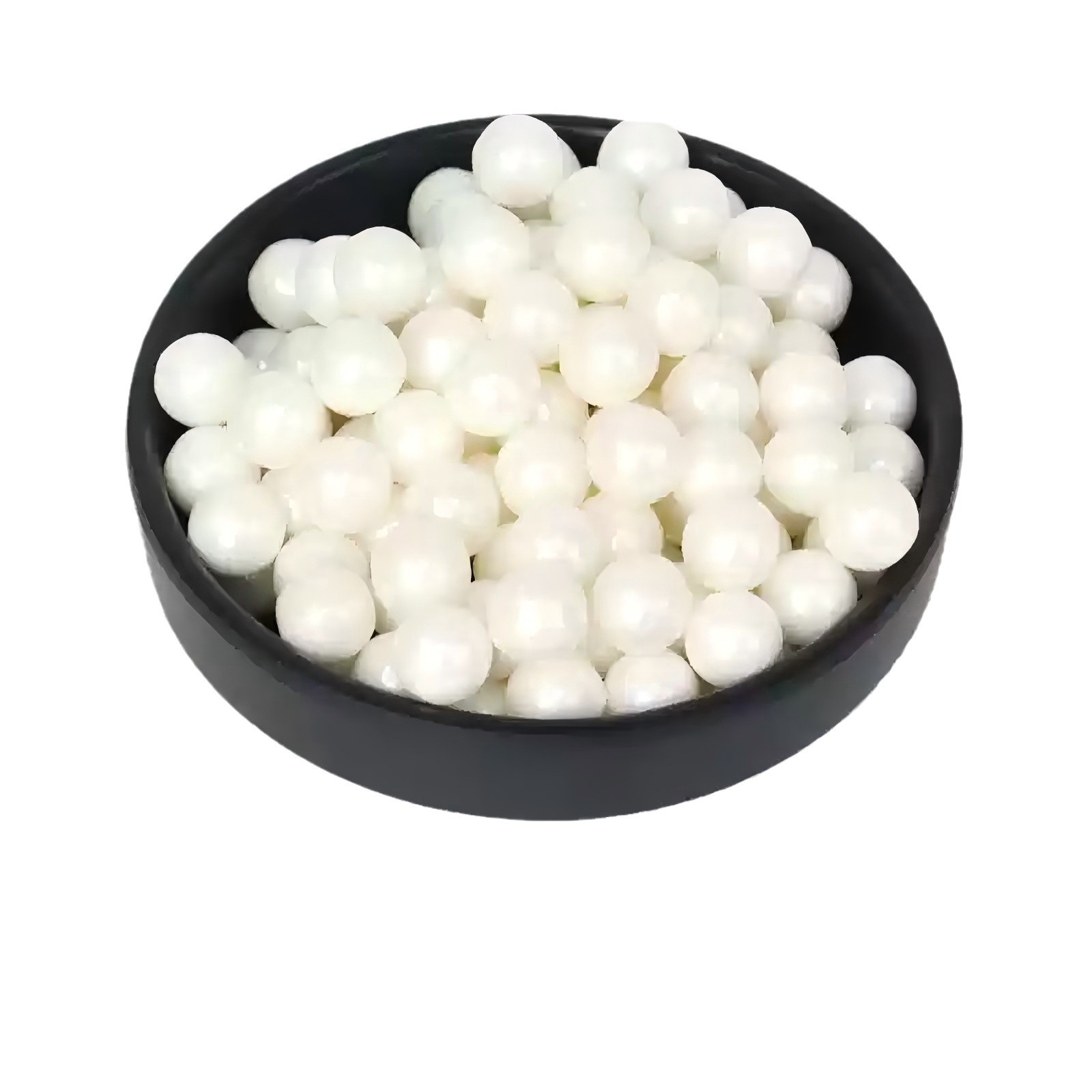 White Sugar Bead Cake Decoration Colorfulful Pearl Sugar Beads Western Pastry Ice Cream Cup Dessert Baking Materials Commercial