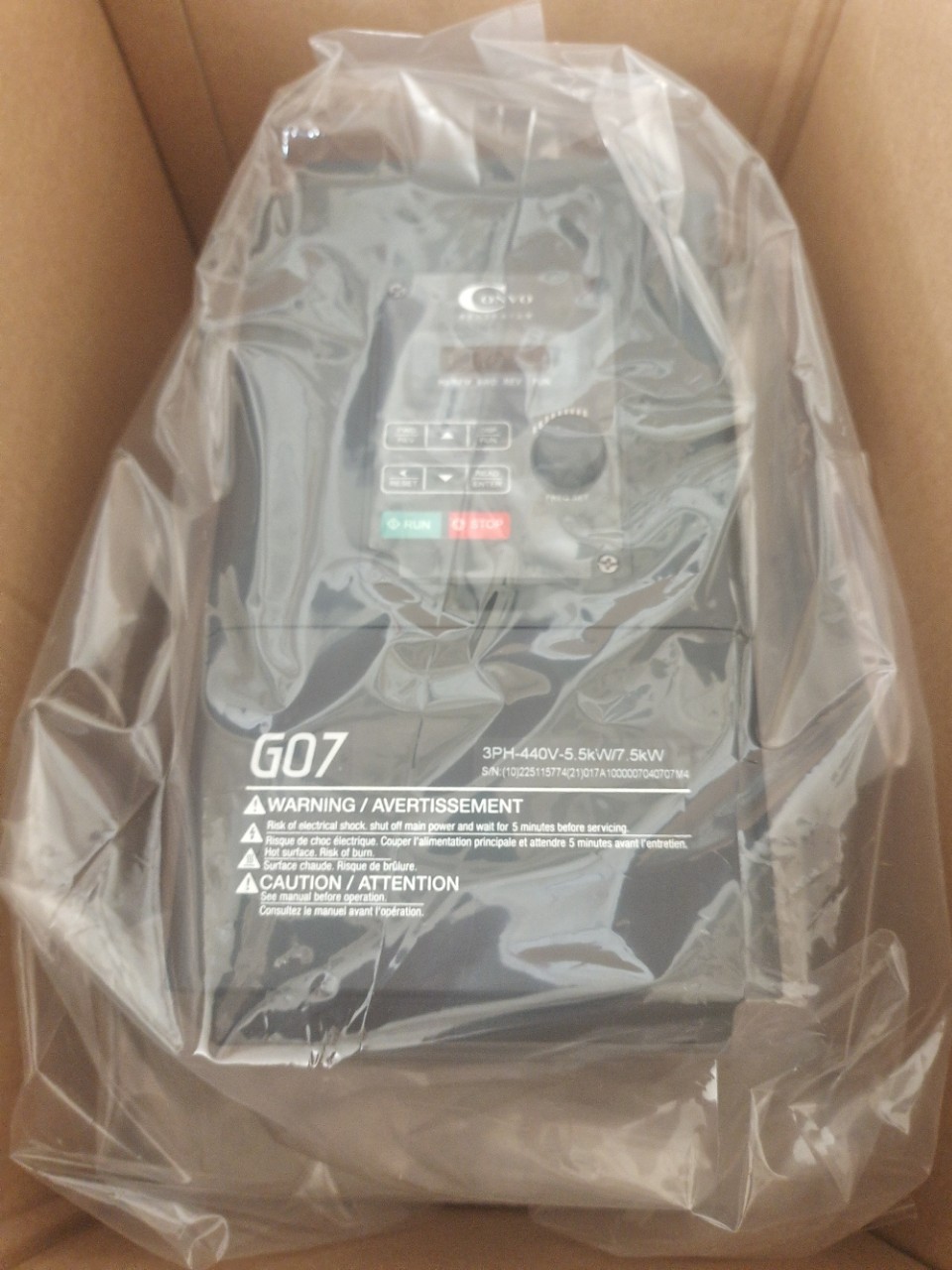 Bosch Rexroth CONVO CONVO Inverter FSCG07.1-5K50-3P380 Authorized Agent