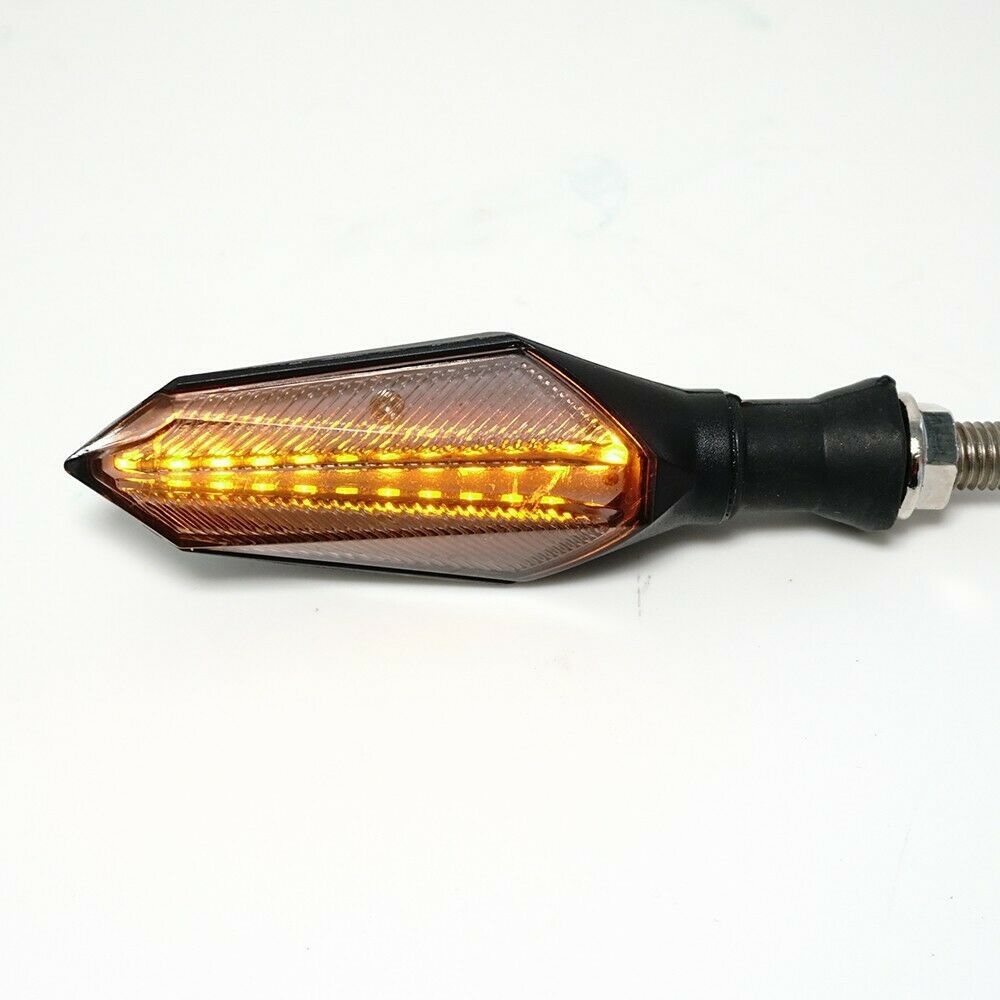 17LED signal light motorcycle two-color LED flowing water arrow turn signal