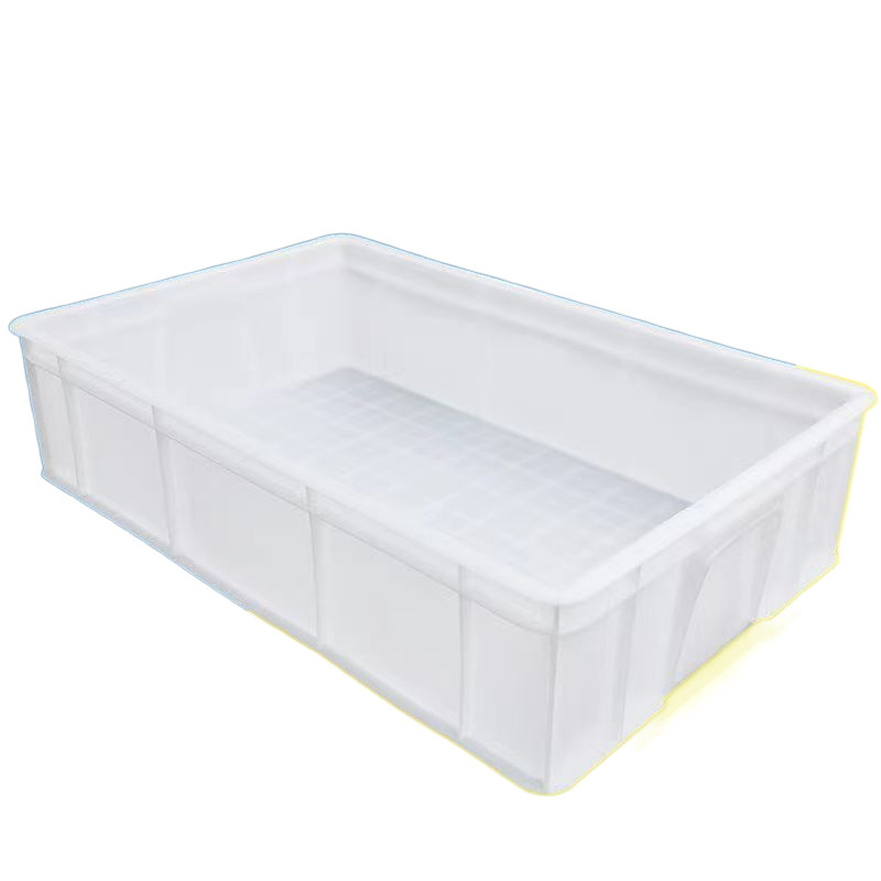 Farming Box Turnover Box Plastic Box Protein Worm Pupa Tray Logistics Turnover Basket Cat Litter Box Special for Food Storage Box