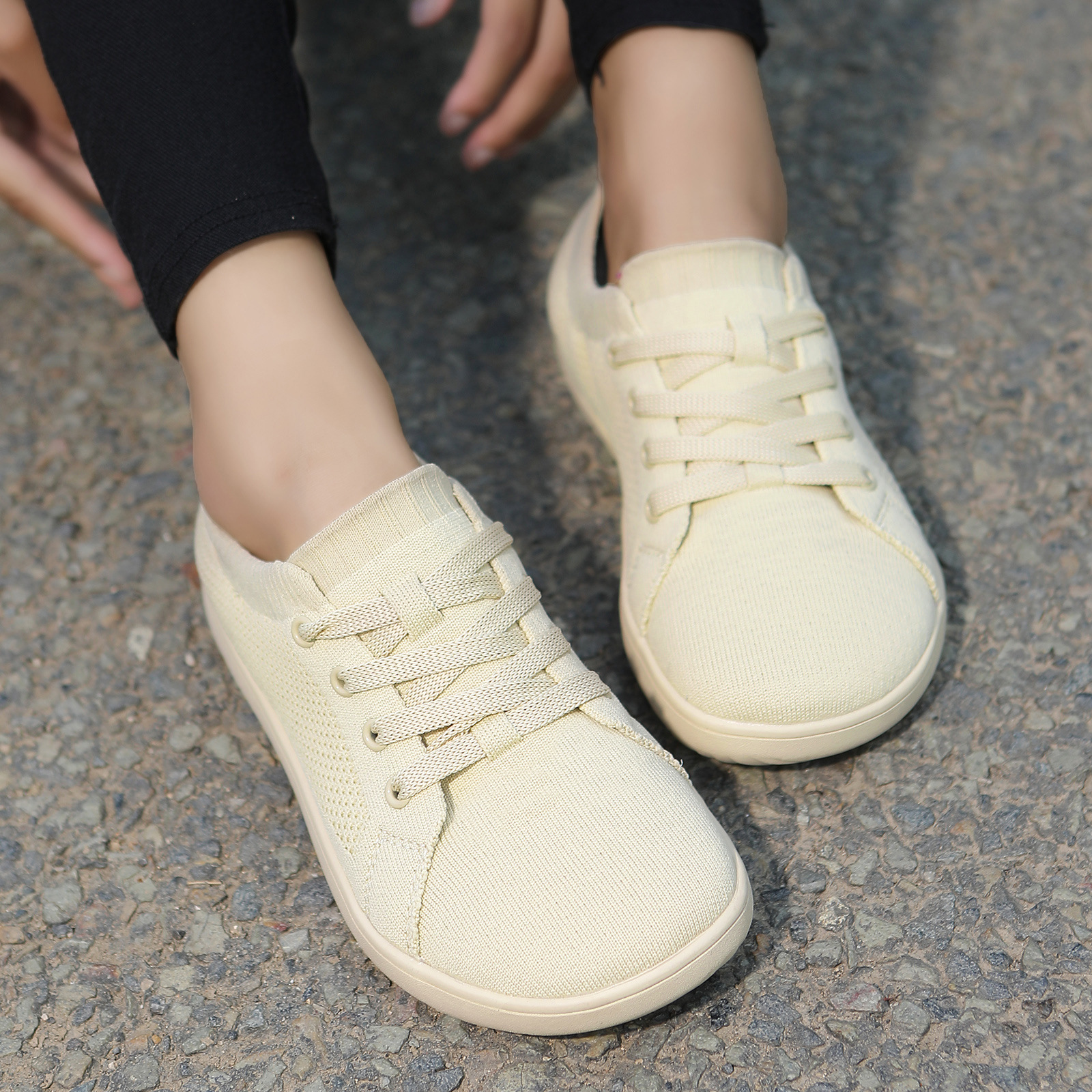 Cross-Border Amazon Outdoor Wide-Last Shoes, Flat Casual Shoes, Men's Hiking Barefoot Shoes, Wide-Toe Sports Shoes, Wide-Foot Shoes