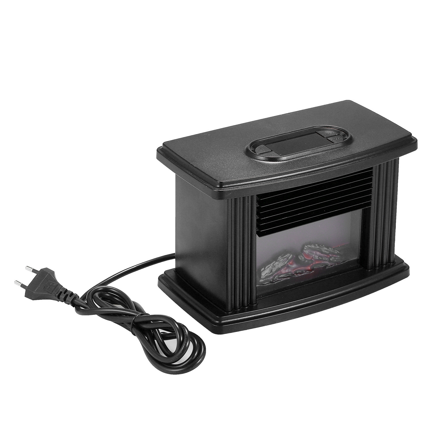 Fireplace heater cross-border flame heater small mini fireplace quick heating household vertical heater