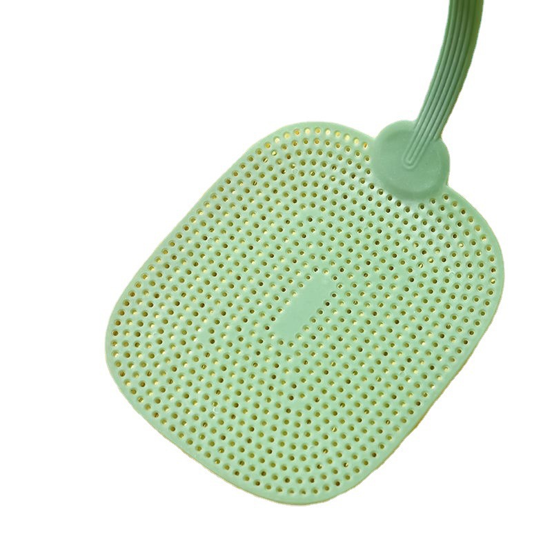 New factory thickened fly swatter wholesale lengthened handle manual fly swatter not rotten mosquito household plastic
